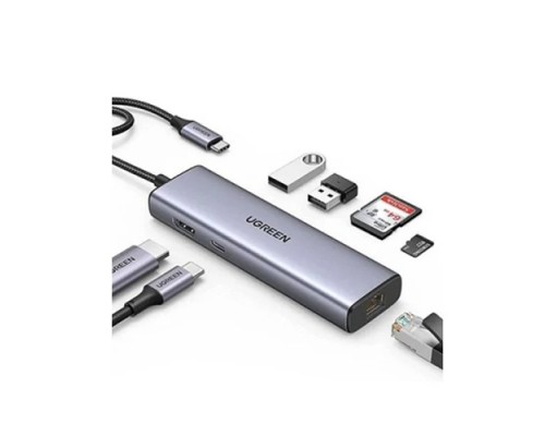 UGREEN CM512(90568) 7 IN 1 MULTIFUNCTION USB C HUB