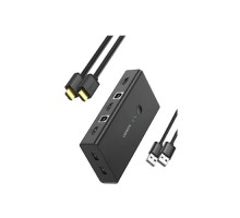 UGREEN CM607 (90809) 2 IN 1 OUT KVM HDMI SWITCH