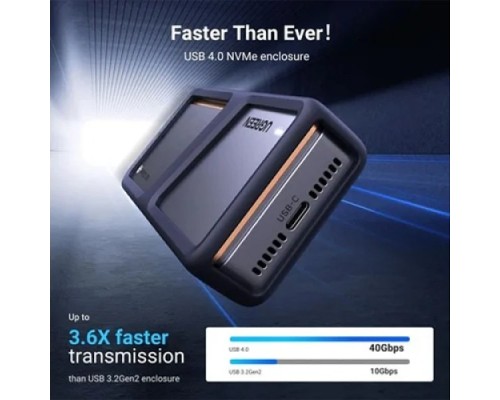 UGREEN CM642 40Gpbs with Cooling Fan Hard Drive Enclosure