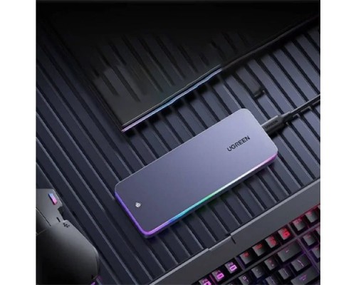 UGREEN CM777/25665 M.2 NVME SATA RGB SSD ENCLOSURE