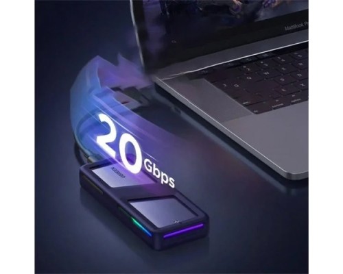 UGREEN CM777/25665 M.2 NVME SATA RGB SSD ENCLOSURE