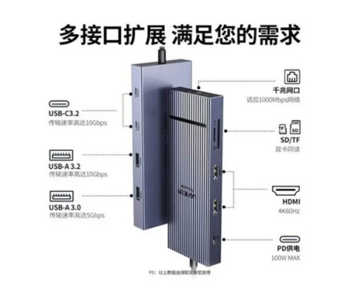 UGREEN CM866 (45366) 10 IN 1 USB C DOCKING STATION