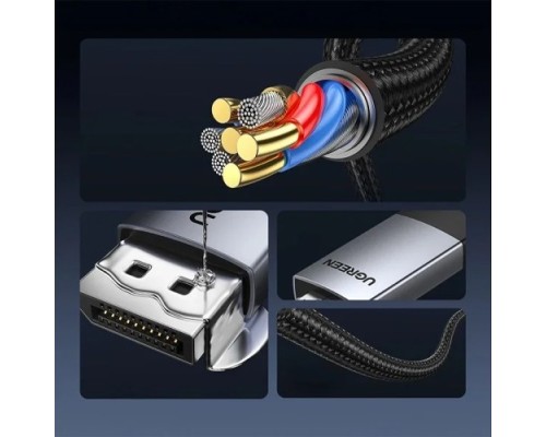 UGREEN DP119 (15574) DP TO HDMI 4K CABLE 2M