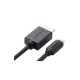 UGREEN HD127(30104) MICRO HDMI TO HDMI 3M CABLE