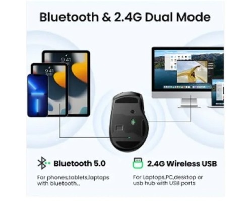 UGREEN MU006 (45390) WIRELESS BLUTOOTH DUAL MODE MOUSE