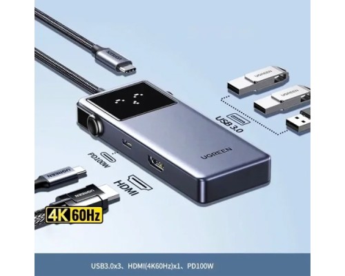 UGREEN QPai PRO CM888 (45154) 5-IN-1 USB C DOCKING STATION