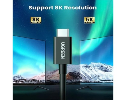 UGREEN US501 (30389) USB-C to USB-C Thunderbolt 4 Cable - 0.8m