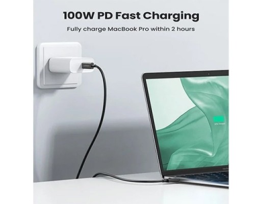 UGREEN US501 (30389) USB-C to USB-C Thunderbolt 4 Cable - 0.8m