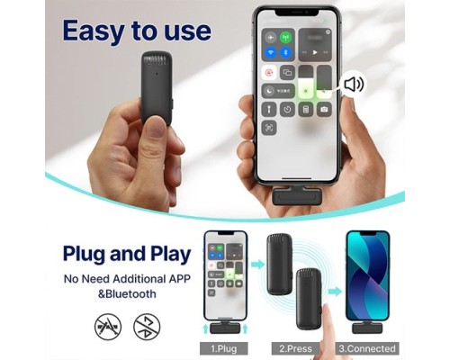 Ulanzi J12 Type-C Wireless Mic for Mobile