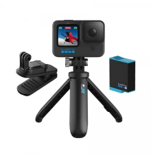 GoPro HERO10 Black 23MP  Waterproof Action Camera with Accessories Bundle