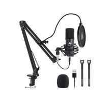 Maono AU A04 Professional Podcaster USB Microphone Boom Arm Bundle Plug & Play