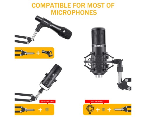 MAONO B01(BA20) Microphone Suspension Boom Scissor Arm Stand