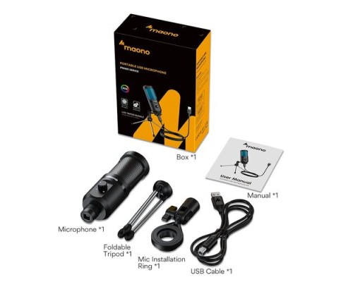 Maono AU-PM461TR Podcast Condenser Microphone