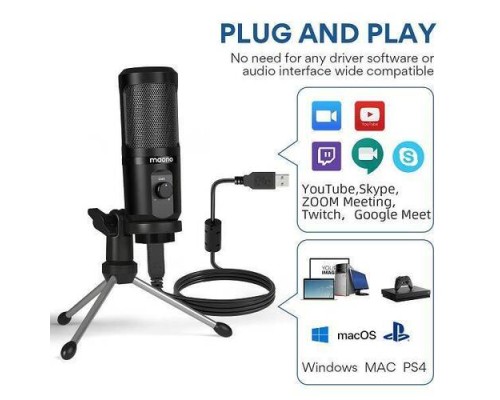 Maono AU-PM461TR Podcast Condenser Microphone