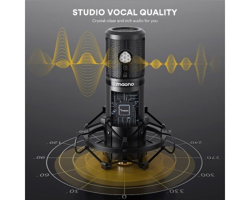 MAONO AU-PM421 Cardioid Condenser Microphone