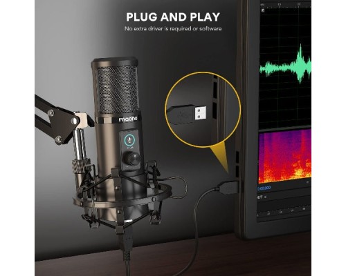 MAONO AU-PM421 Cardioid Condenser Microphone