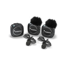 Maono WM820 A2 Real-time Monitoring and Mute 2-Person Wireless Microphone