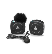 Maono WM820 Real-time Monitoring and Mute Wireless Lavalier Microphone
