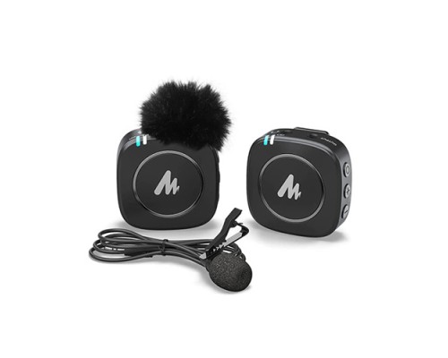 Maono WM820 Real-time Monitoring and Mute Wireless Lavalier Microphone