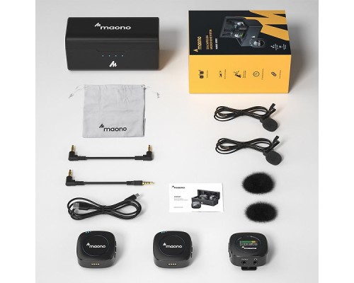MAONO AU-WM821 Dual Wireless Microphone System