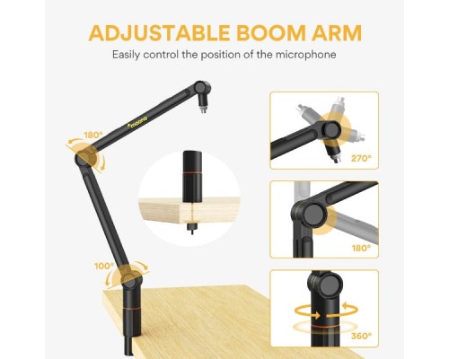 Maono BA91 Microphone Suspension Boom Arm Stand