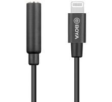 BOYA BY-K3 TRS to Male Lightning Adapter