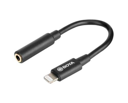 BOYA BY-K3 TRS to Male Lightning Adapter