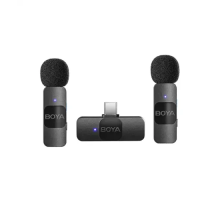 BOYA BY-V2 Ultracompact 2.4GHz Wireless Microphone System for iOS Device