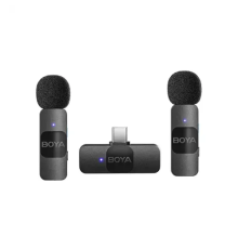 BOYA BY-V2 Ultracompact 2.4GHz Wireless Microphone System for iOS Device
