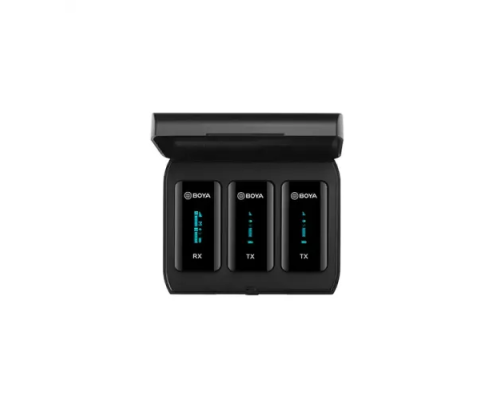 BY-XM6-K2 2.4GHz Ultra- compact Wireless Microphone With Power Bank