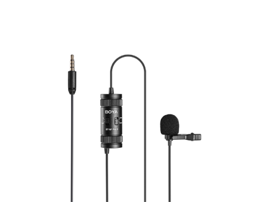 Boya BY-M1 Pro II Omnidirectional Universal Lavalier Microphone Boya BY-M1 Pro II Omnidirectional Universal Lavalier Microphone