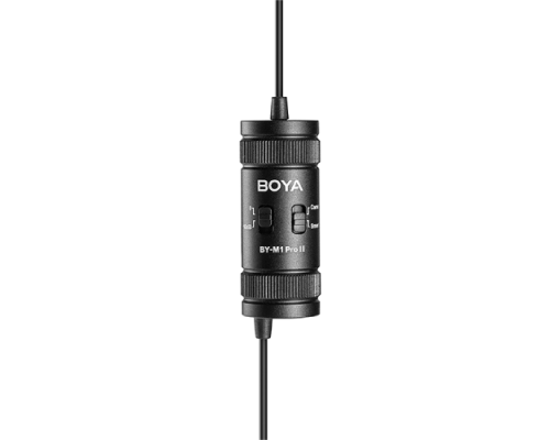 Boya BY-M1 Pro II Omnidirectional Universal Lavalier Microphone