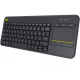 Logitech K400 Plus Wireless Touchpad Keyboard