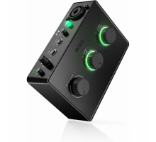 FIFINE SC1 Recording USB Interface with 48V Power/50dB Gain, XLR & Instrument In, Headphone