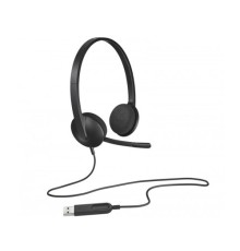 Logitech H340 USB Computer Headset with Noise-Cancelling Mic