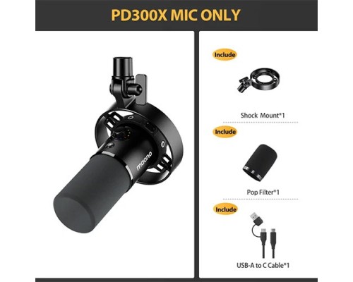 MAONO PD300X USB/XLR Dynamic Microphone